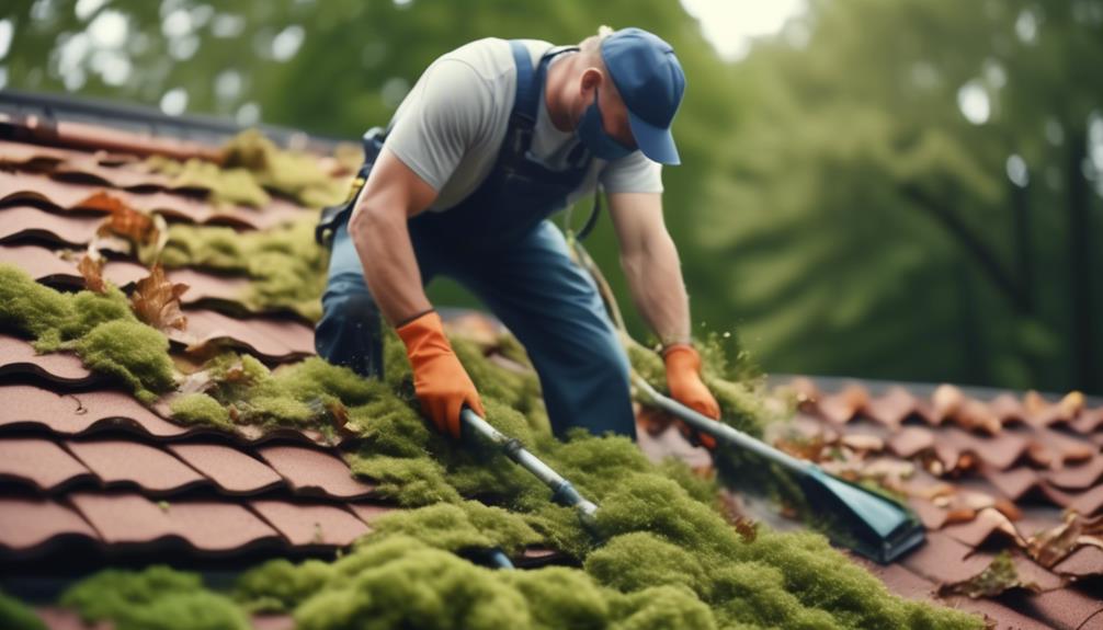 What Does Regular Roof Maintenance Actually Cost? tidying up the mess