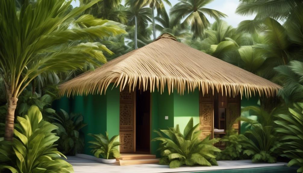 Top Roofing Materials Suited for Tropical Climates traditional roofing made of palm leaves