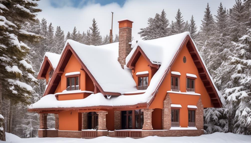 Selecting the Best Roofing Material for Snowy Climates traditional roofing with clay