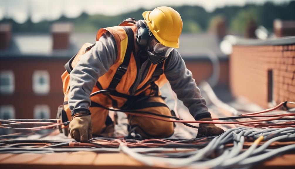 15 Essential Safety Tips for Roof Insulation warning electrical hazards ahead