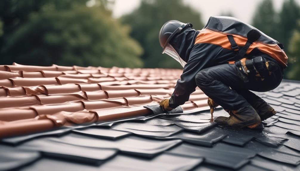 Five Essential Steps for Beginner Roof Installation waterproofing the damaged rooftop