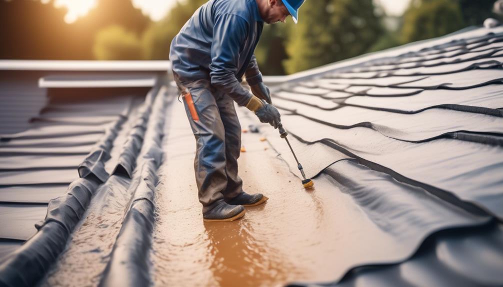 waterproofing with a membrane