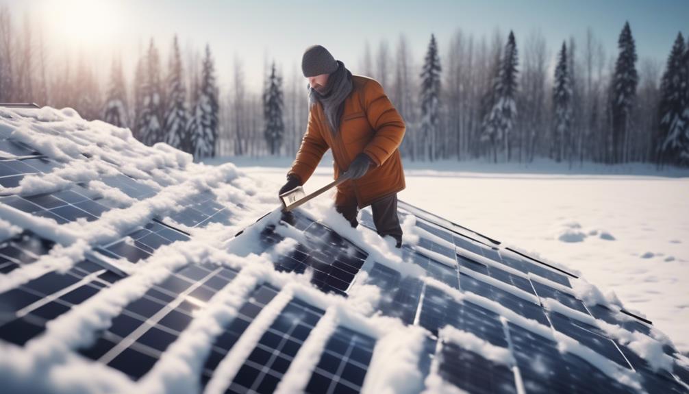 15 Essential Tips for Solar Panel Roof Maintenance winter weather protection solution