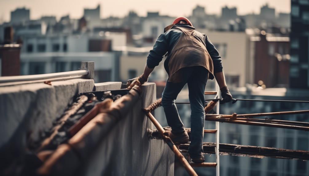 6 Best Practices for Safe Gutter Cleaning on Roofs collaborating with a partner
