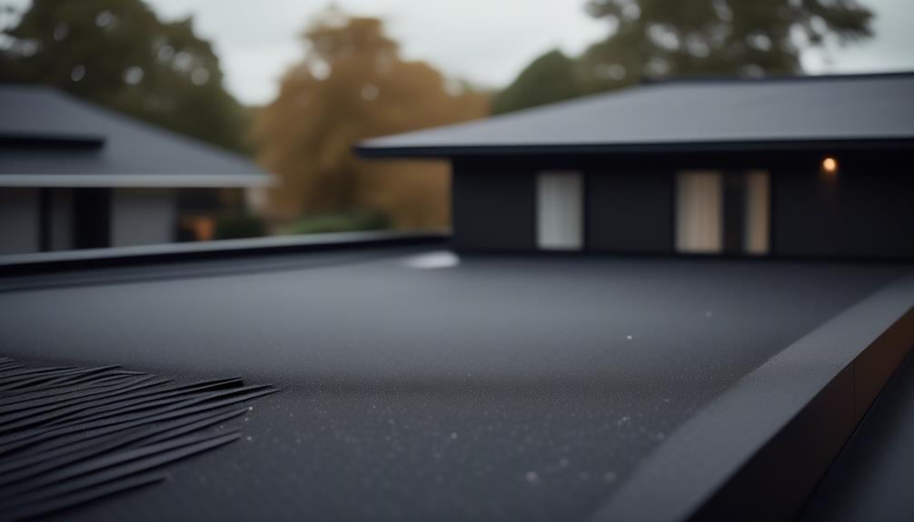 durable rubber roofing material