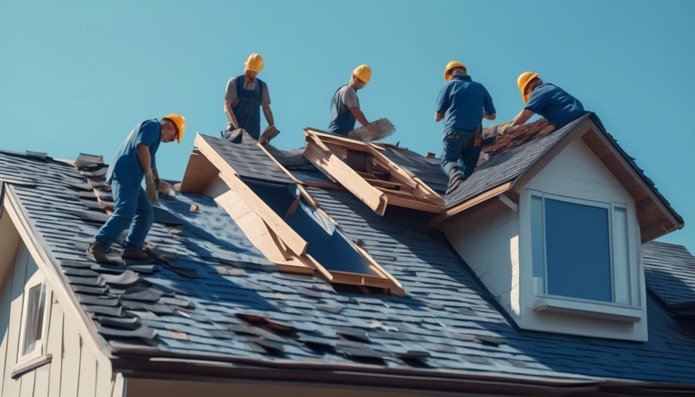 duration of roof replacement