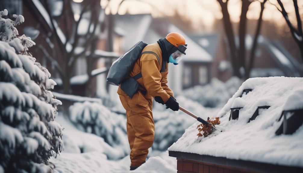 9 Best Practices for Winter Roof Maintenance Safety effective space debris management