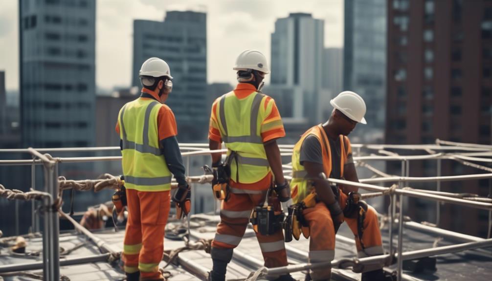 Implementing Roof Safety Protocols for Workers ensuring worker safety fall protection