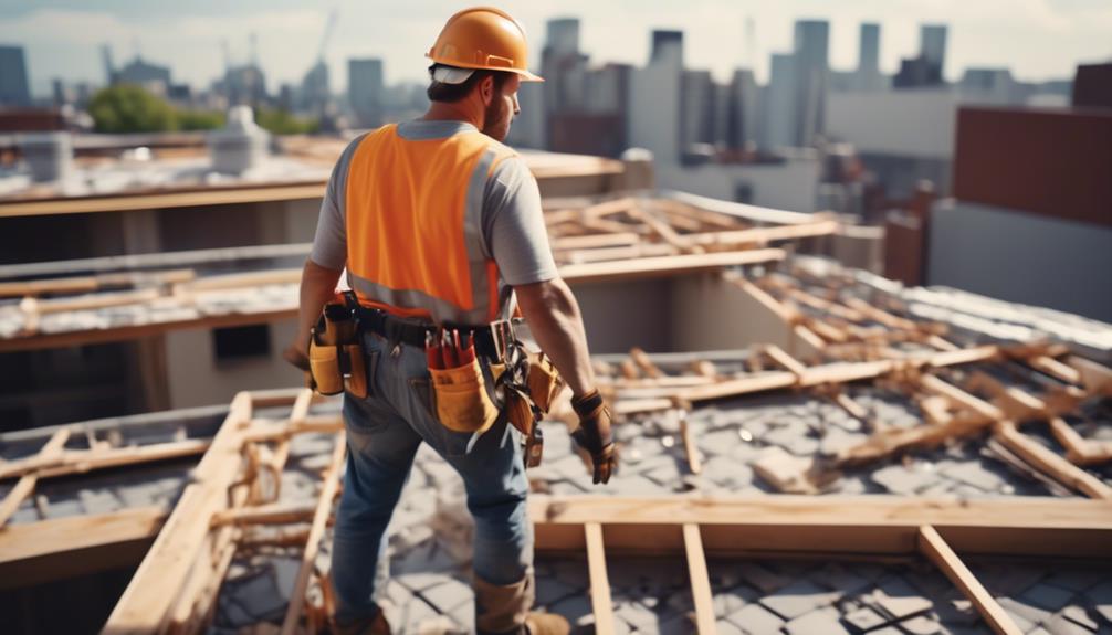 Implementing Roof Safety Protocols for Workers identifying roof safety risks