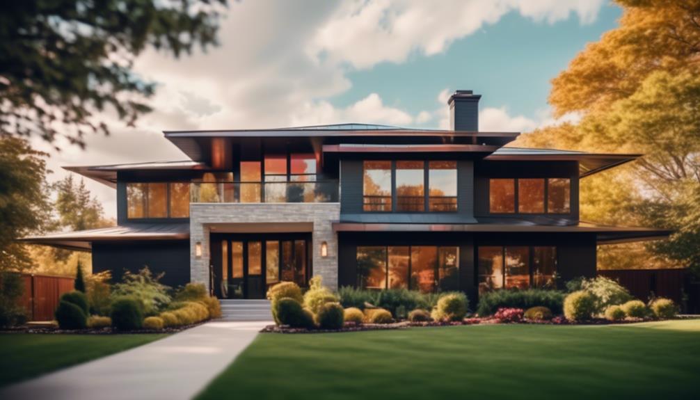Six Key Benefits of Metal Roofing for Homes improving exterior aesthetics