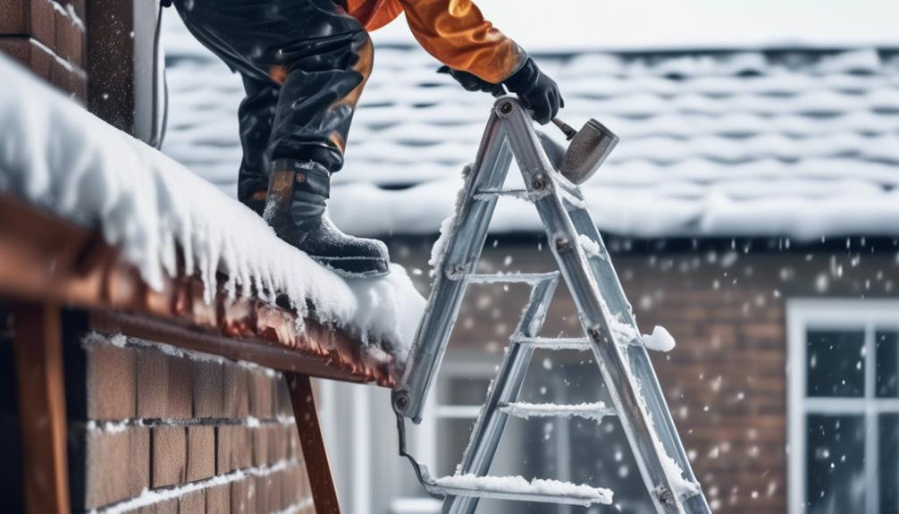 9 Best Practices for Winter Roof Maintenance Safety maintain clear gutters and drains