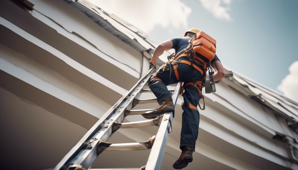 Top DIY Roof Safety Tips and Tricks preventing ladder related accidents