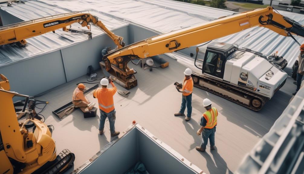 Why Choose Professionals for Commercial Roofing Installation? quick and efficient installation