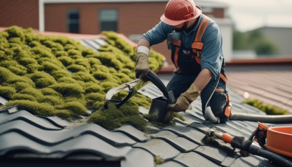 8 Budget-Friendly Commercial Roofing Services Explored removing dirt from rooftops
