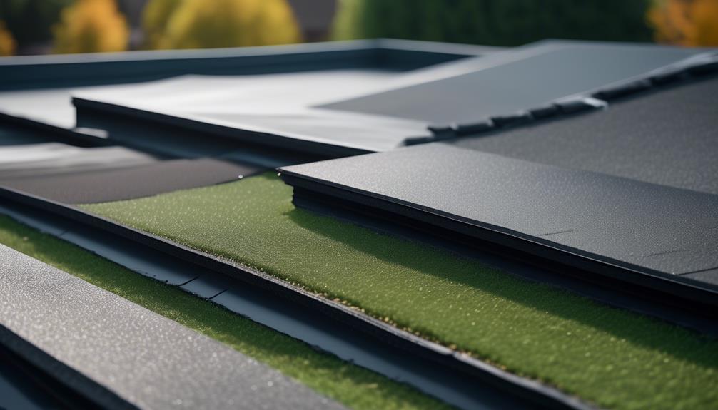 residential flat roofing options