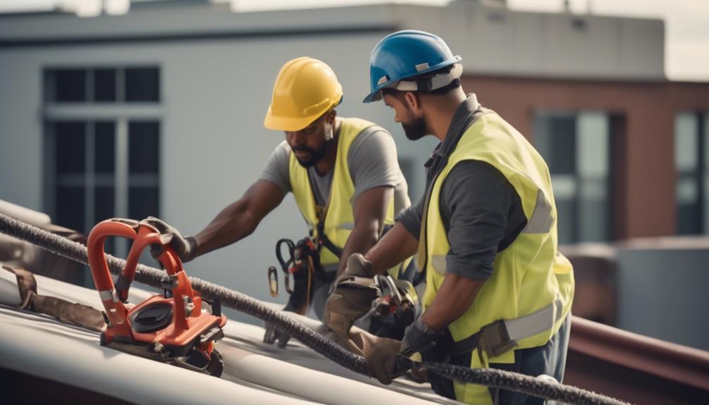 Guide to Implementing Construction Roof Safety Systems roof safety system support