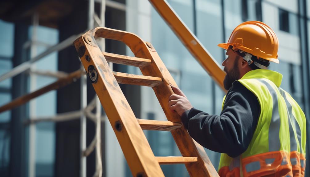 Understanding Roof Safety Protocols for Construction Workers safe ladder usage tips