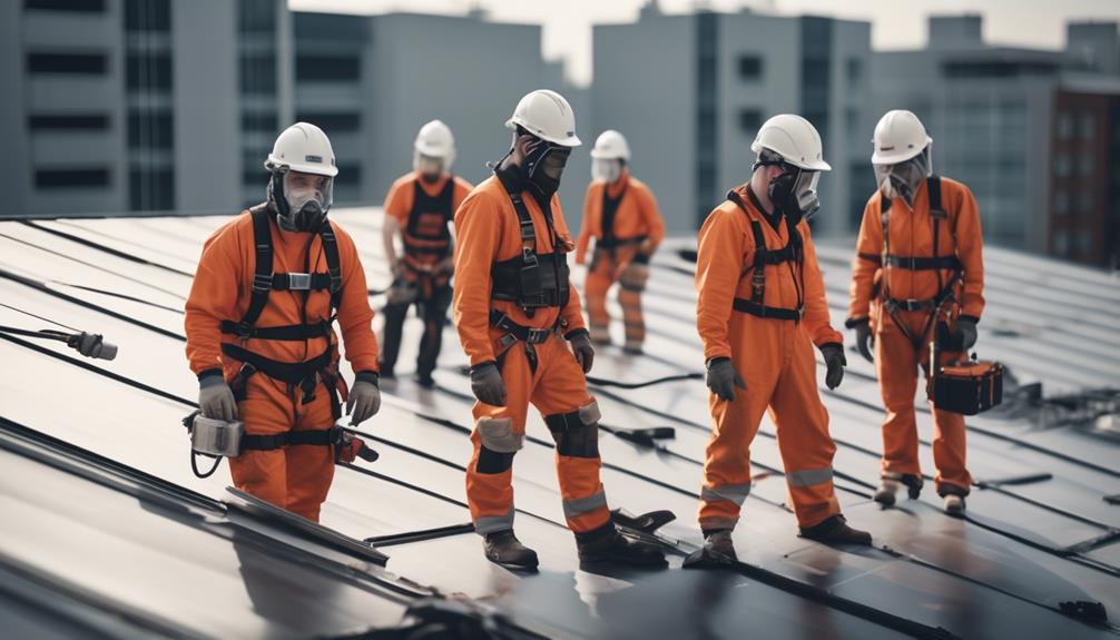 Why Choose Professionals for Commercial Roofing Installation? safety and risk management enhancements