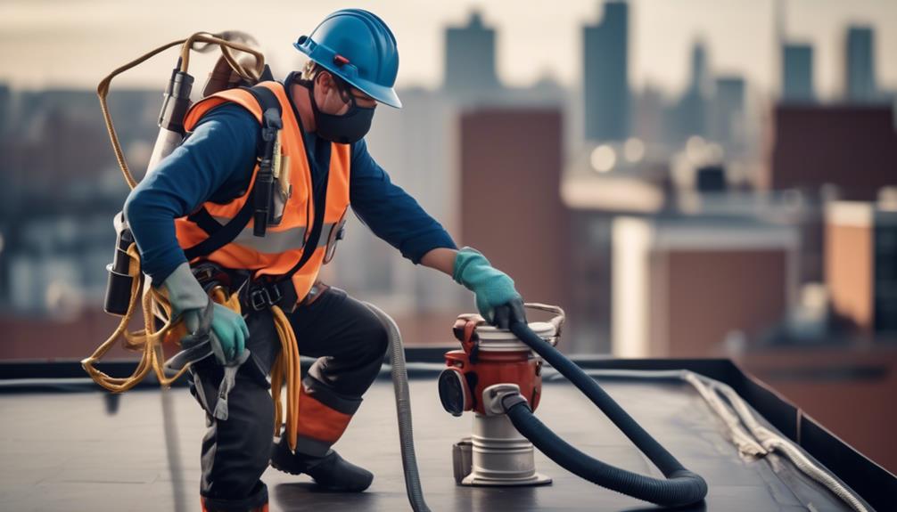 6 Best Practices for Safe Gutter Cleaning on Roofs safety measures for working