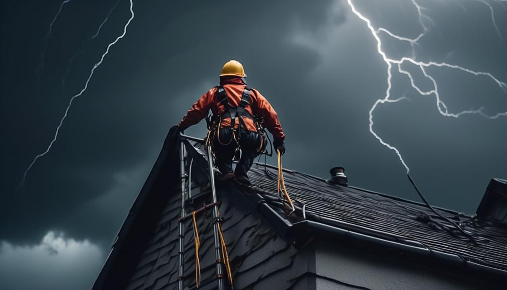 Why Are Storm Roof Safety Precautions Imperative? storm roof safety tips