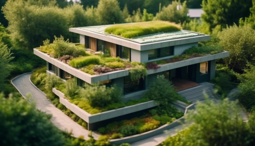 sustainable roofing with vegetation