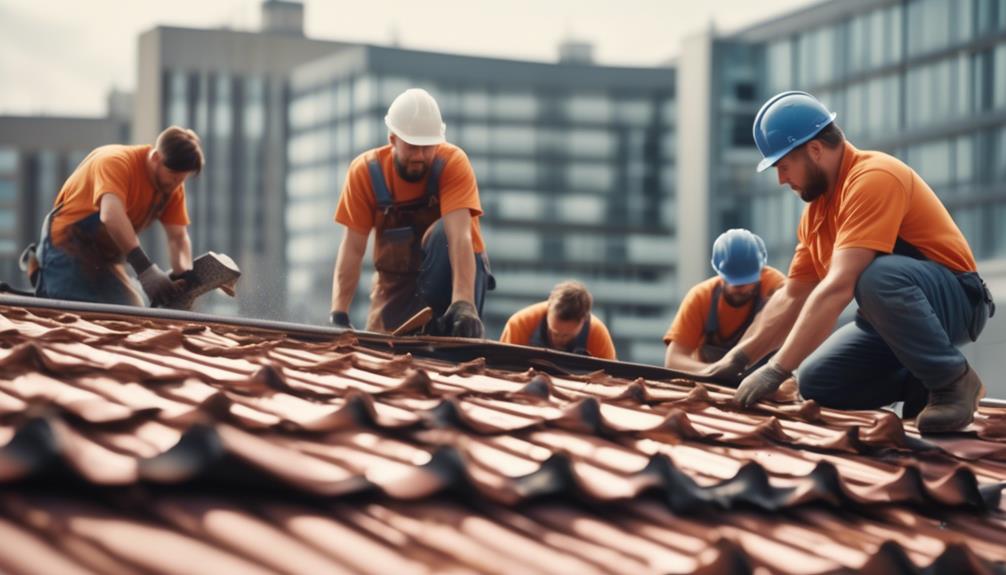 swift commercial roof repairs