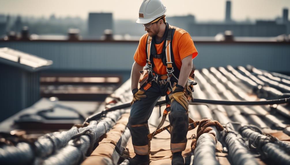 Implementing Roof Safety Protocols for Workers wearing ppe saves lives