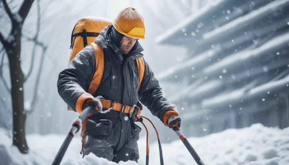 winter roof maintenance safety