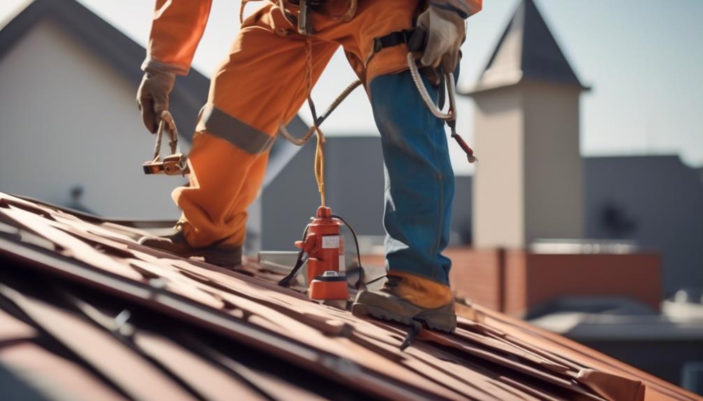 Top 10 Roof Safety Gear Usage Tips working safely on sloped roofs