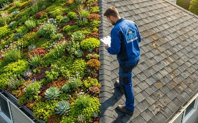 Green Roofing Vs Traditional Roofing: an 8-Point Comparison