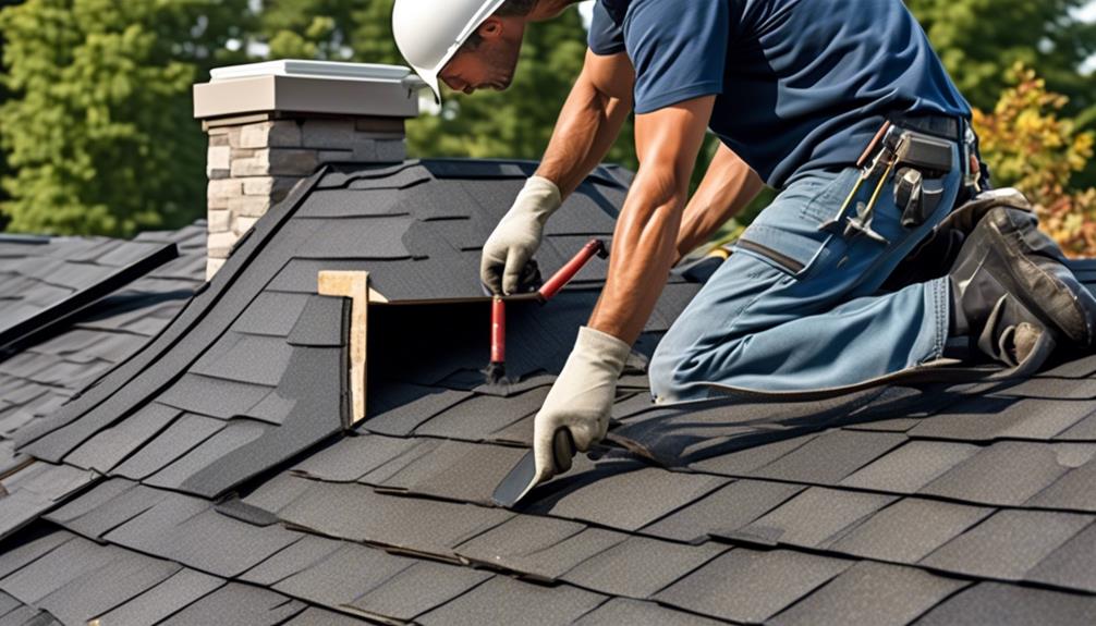 repairing roofs of various materials