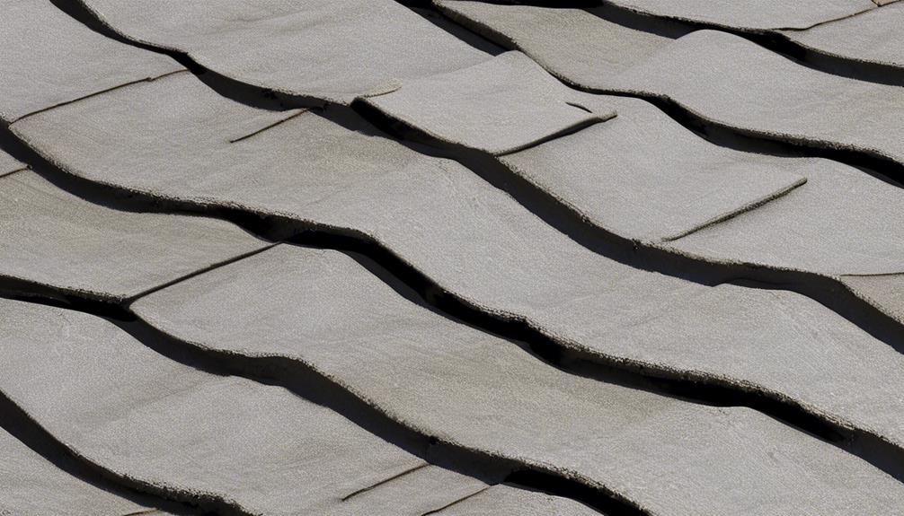 sealing roofs with cement