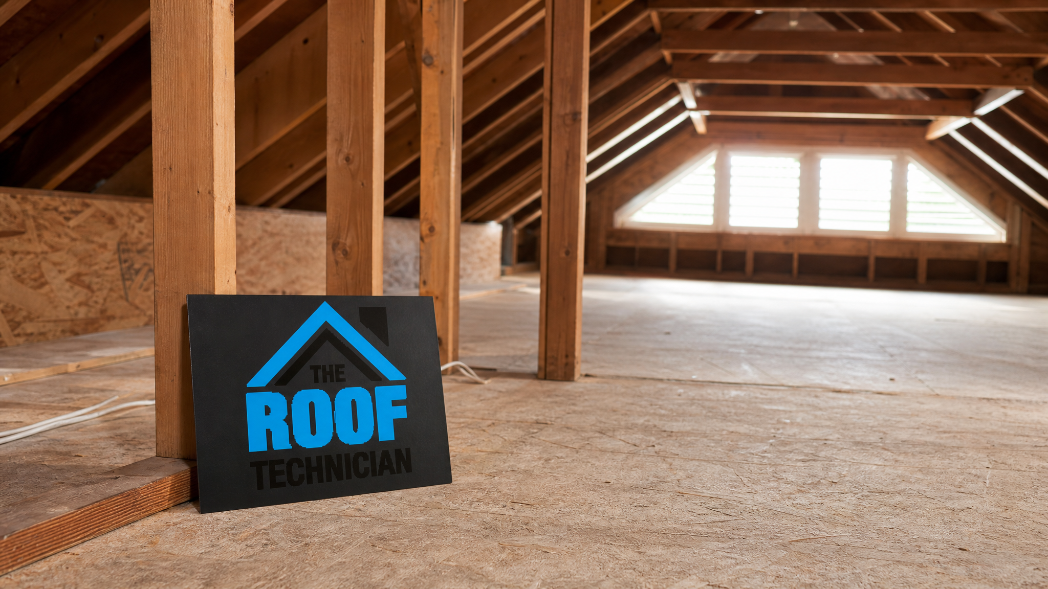 Wide view of a Brampton two-storey home attic space prepared for new insulation